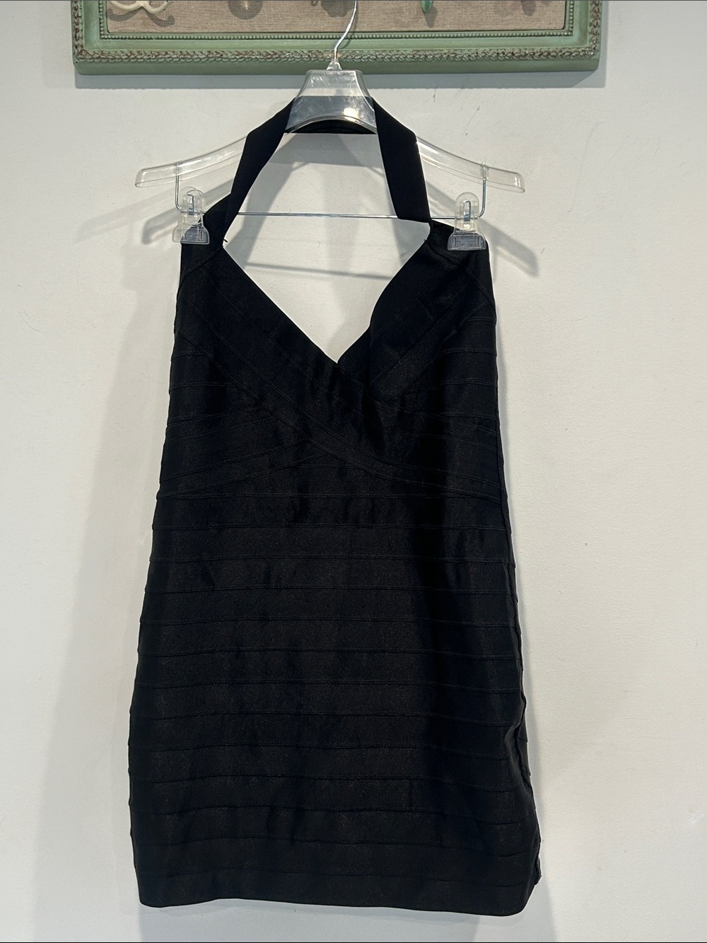 Dolls Kill generation kiss Y2K bandage band Black Halter Mini Dress xxl women’s